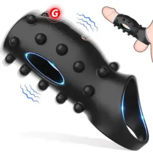 Bao Cao Su Đôn Khúc Giữa Có Rung Và Gai Kích Thích Âm Đạo Phê BD10P