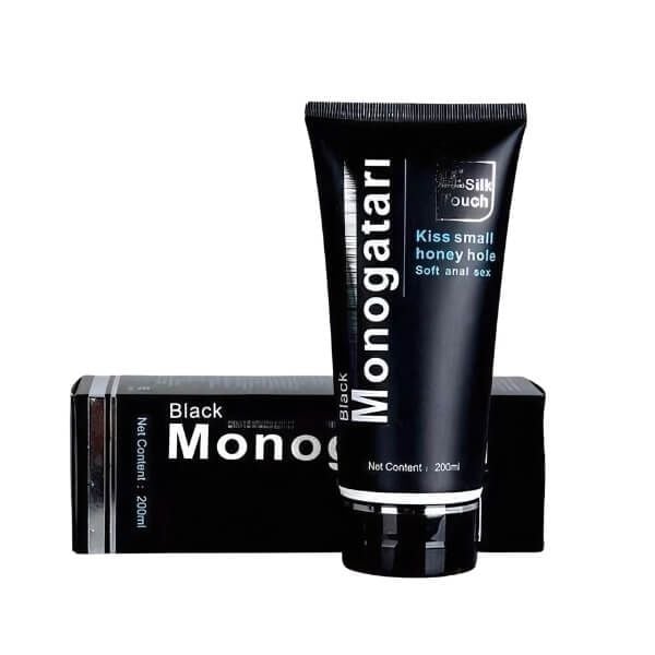 Gel bôi trơn MONOGATARI ĐEN giúp giảm ma sát khi quan hệ tình dục qua đường hậu môn