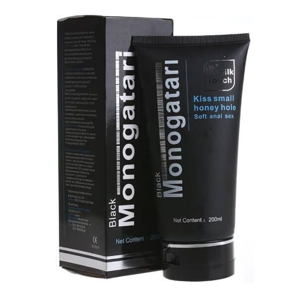 Gel bôi trơn MONOGATARI ĐEN giúp giảm ma sát khi quan hệ tình dục qua đường hậu môn