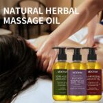 Dầu massage toàn thân hoa oải hương thảo dược làm đẹp tự nhiên
