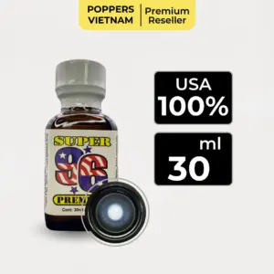 Popper Super 96 30ml – Chuẩn Mỹ, Lực Mạnh & Giữ Phê Lâu