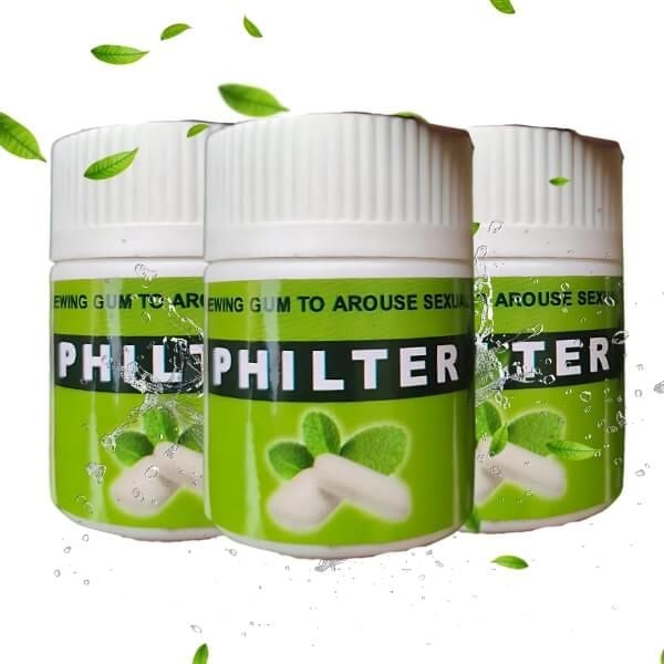 PHILTER Kẹo Cao Su Gợi Cảm Nhai Cho Nữ