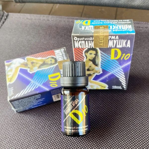 Thuốc kích thích tình dục nữ D10 của Tây Ban Nha