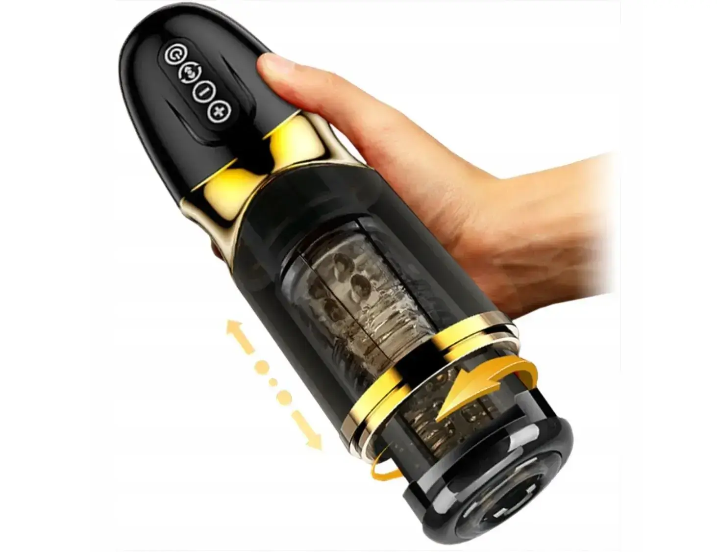 Máy Sục Cu Tự Động Có Đế Xoay Thụt Kích Thích Dương Vật Nam Giới Khi Thủ Dâm Tự Sướng AD34M