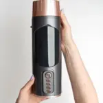 Máy thủ dâm tự động thụt và co bóp như thật có tỏa nhiệt làm ấm