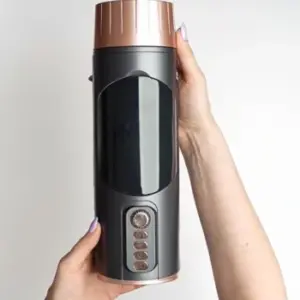 Máy thủ dâm tự động thụt và co bóp như thật có tỏa nhiệt làm ấm