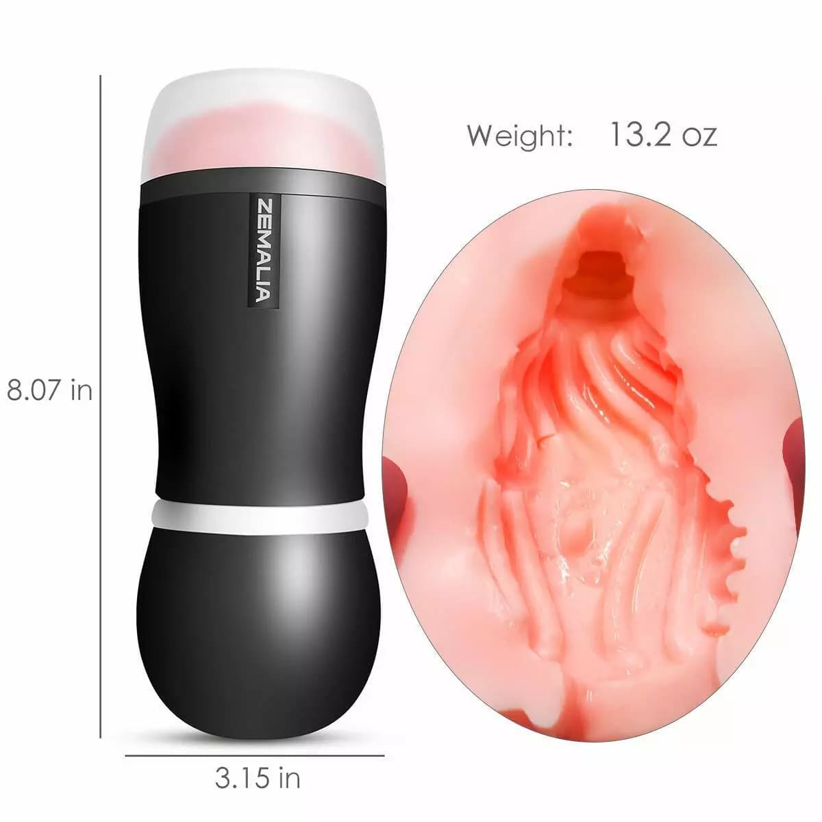 AD60 Zemalia Luna âm đạo giả cầm tay phong cách thủ dâm cốc Vương quốc Anh Cốc máy bay cầm tay kiểu âm đạo giả - Sự lựa chọn vô cùng thú vị cho phái mạnh