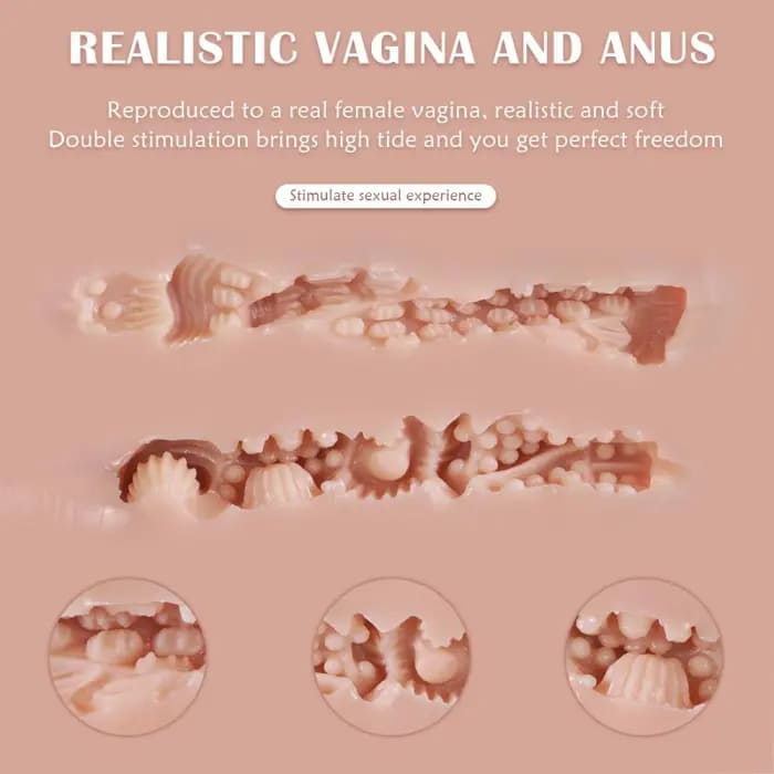 Búp bê tình dục bán thân bằng silicon DC46K có đùi to như thật Bubi Crystal Duban San Silico Dui Nuna Colon