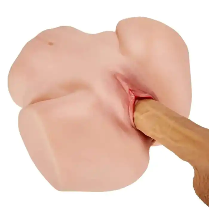 Búp bê tình dục bán thân bằng silicon DC46K có đùi to như thật Bubi Crystal Duban San Silico Dui Nuna Colon