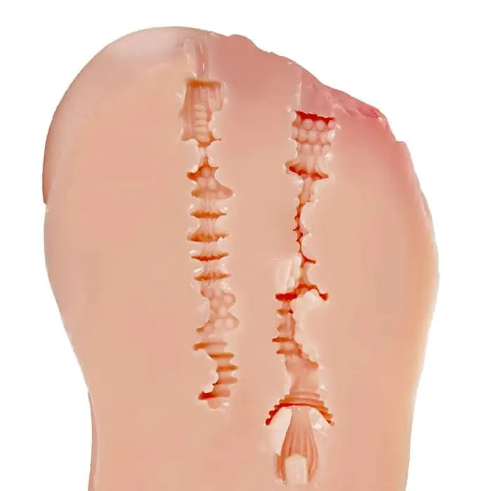 Búp bê tình dục bán thân bằng silicon DC46K có đùi to như thật Bubi Crystal Duban San Silico Dui Nuna Colon