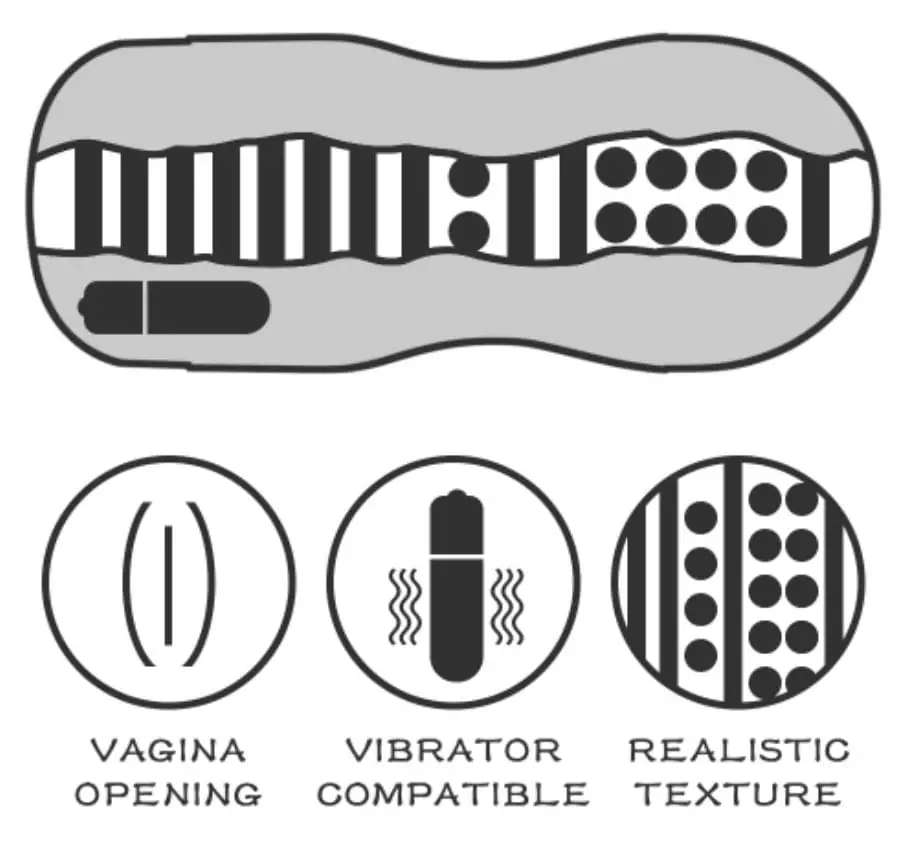 AD42A Dinh 10 loại kén cải tiến nam kèm máy rung