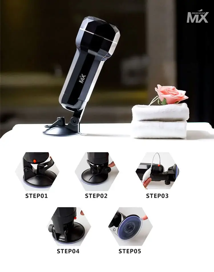 Cốc thủ dâm rung treo tường nam DC45Q chất lượng cao Cúp máy bay rung treo tường nam chất lượng cao