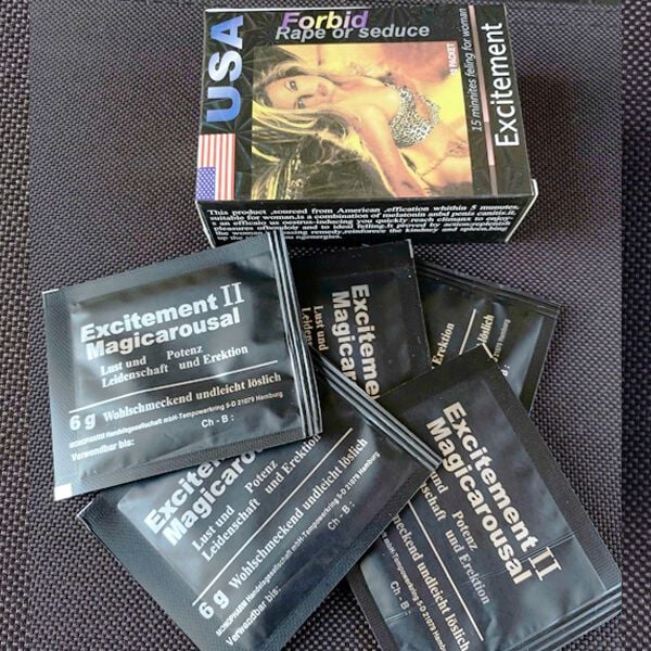 Bột kích thích tình dục Mỹ Excitement II
