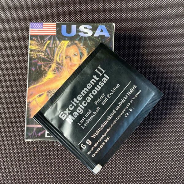 Bột kích thích tình dục Mỹ Excitement II