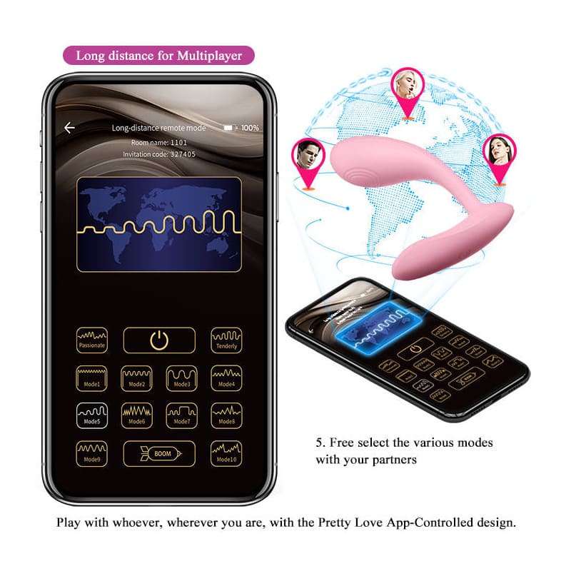 Quần lót rung điều khiển từ xa DC38N Prettlove Baird Bộ điều khiển rung điều khiển từ xa DC38N Prettlove Baird 12