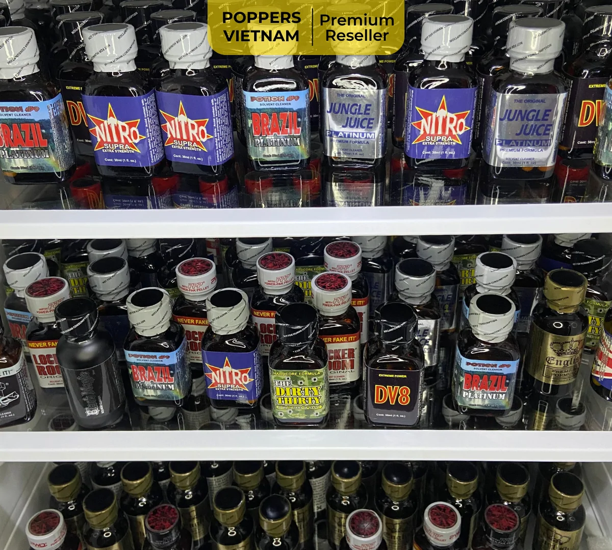 Hàng Authentic Poppers Việt Nam - Chứa Mồ Hôi Lợn 10ml Sản Phẩm